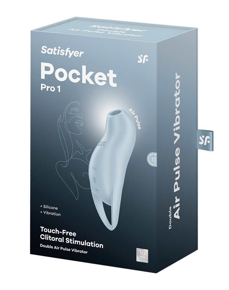 Satisfyer Pocket Pro 1 – Drukgolfvibrator