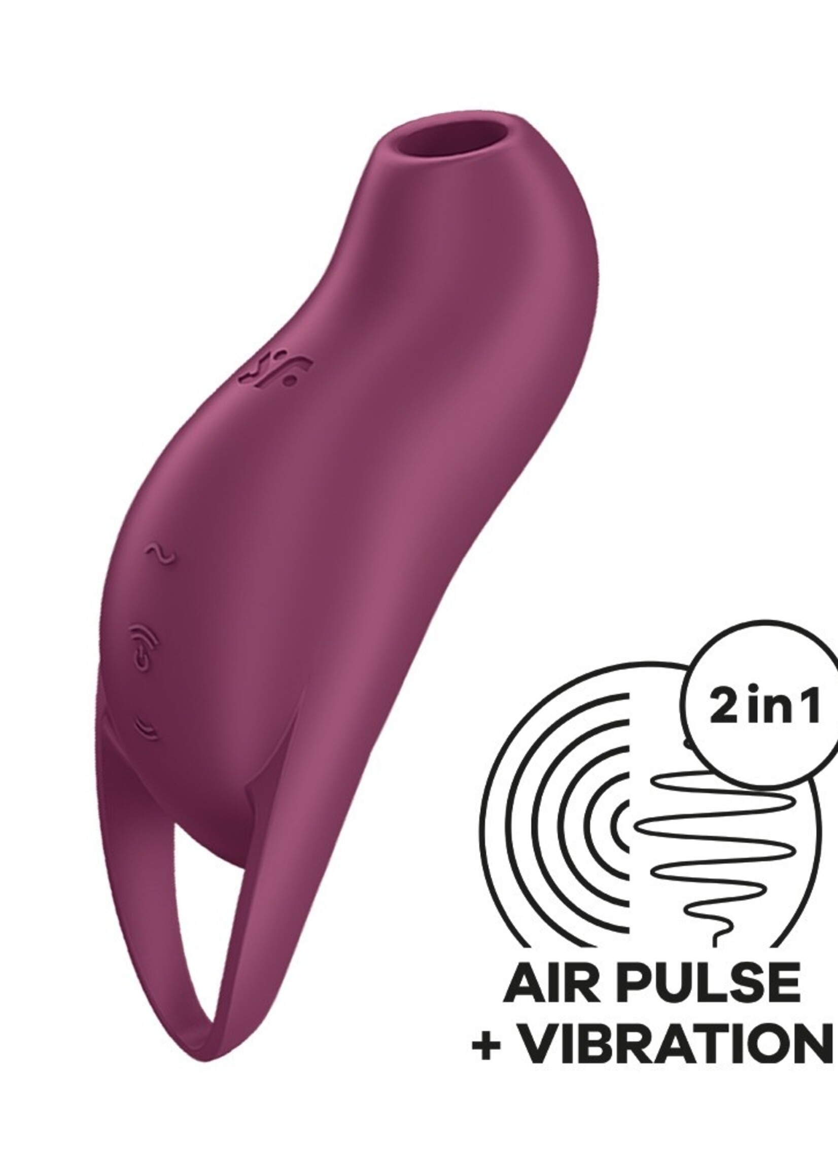 Satisfyer Pocket Pro 1 – Drukgolfvibrator