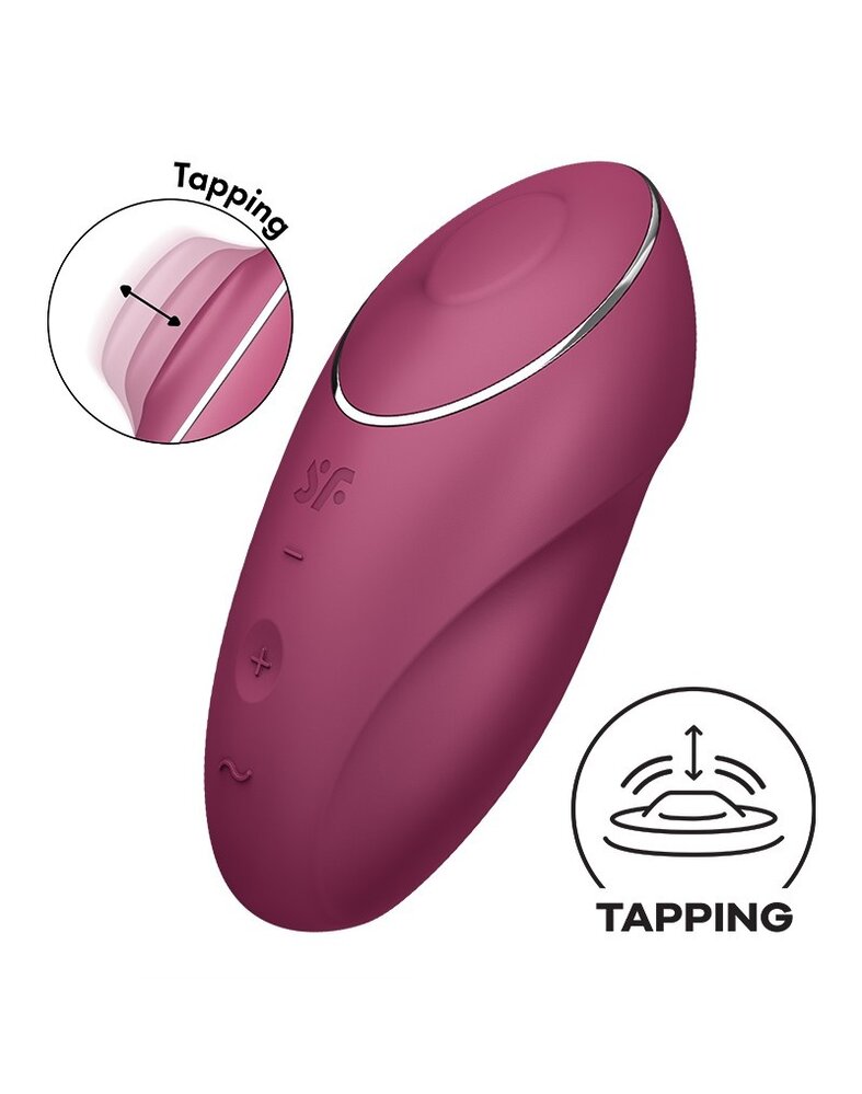 Satisfyer Tap & Climax 1 – Druckwellenvibrator mit Klopffunktion