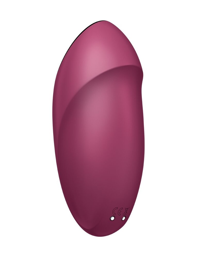 Satisfyer Tap & Climax 1 – Drukgolfvibrator met klopfunctie Satisfyer Tap & Climax 1 – Drukgolfvibrator met klopfunctie