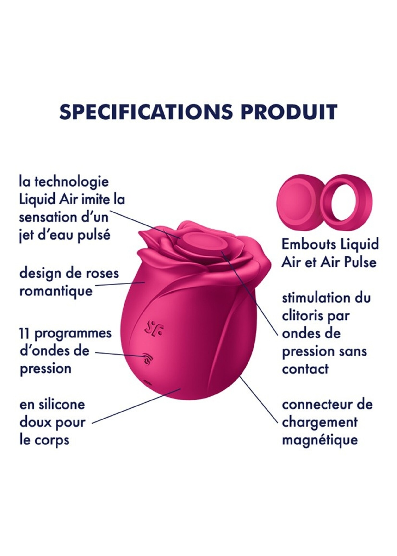 Satisfyer Pro 2 Classic Blossom – G-spot vibrator met vloeistofkapje