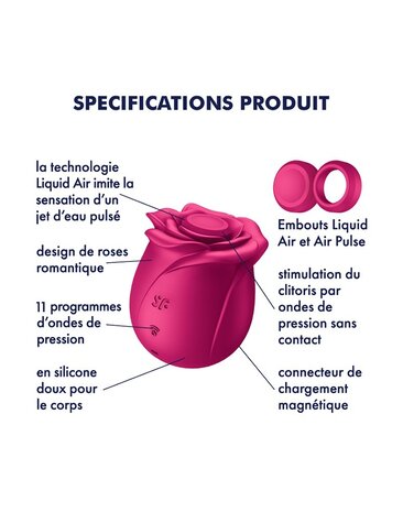 Satisfyer Pro 2 Classic Blossom – G-Punkt Vibrator mit Liquid-Air-Kappe