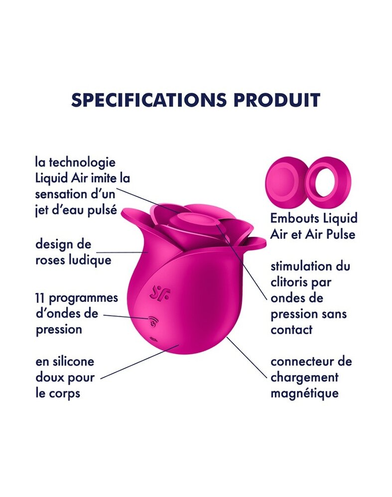 Satisfyer Pro 2 Classic Blossom – G-Punkt Vibrator mit Liquid-Air-Kappe