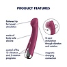 Satisfyer Spinning G-Spot 1 - Vibrateur point G - Rouge