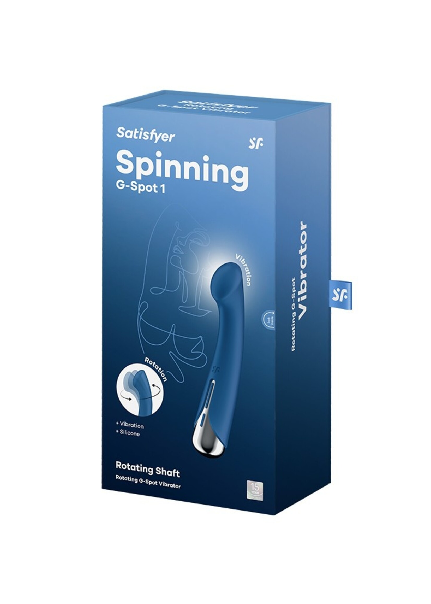 Satisfyer Spinning G-Spot 1 – G-spot vibrator met rotatie