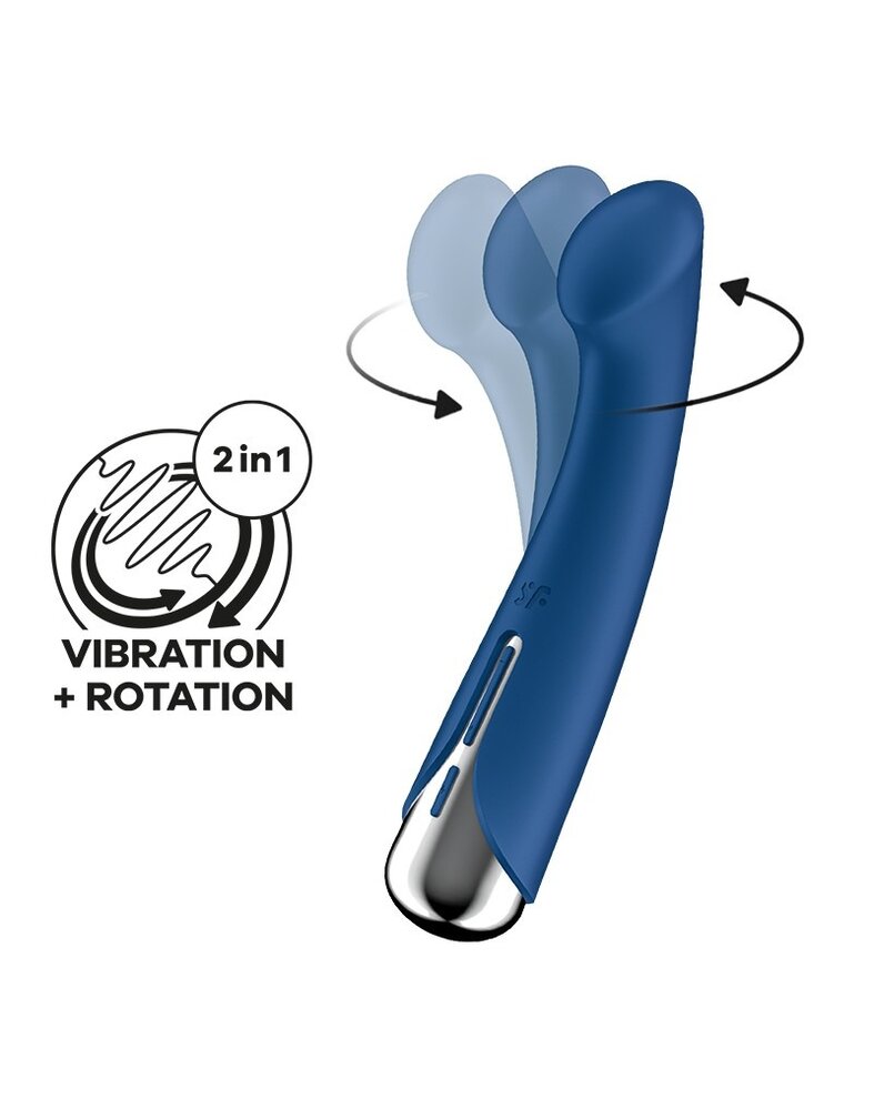Satisfyer Spinning G-Spot 1 - Vibrateur point G - Blue
