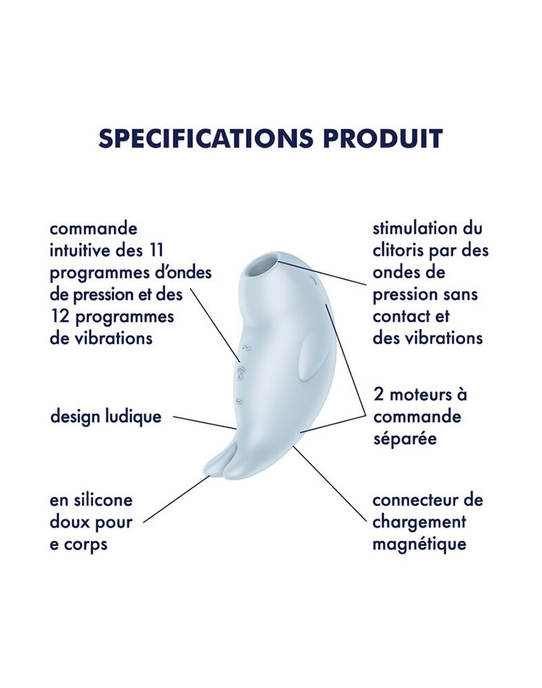 Satisfyer Satisfyer Seal You Soon – G-Punkt Vibrator mit Air-Pulse & Vibration Satisfyer Satisfyer Seal You Soon – G-Punkt Vibrator mit Air-Pulse & Vibration