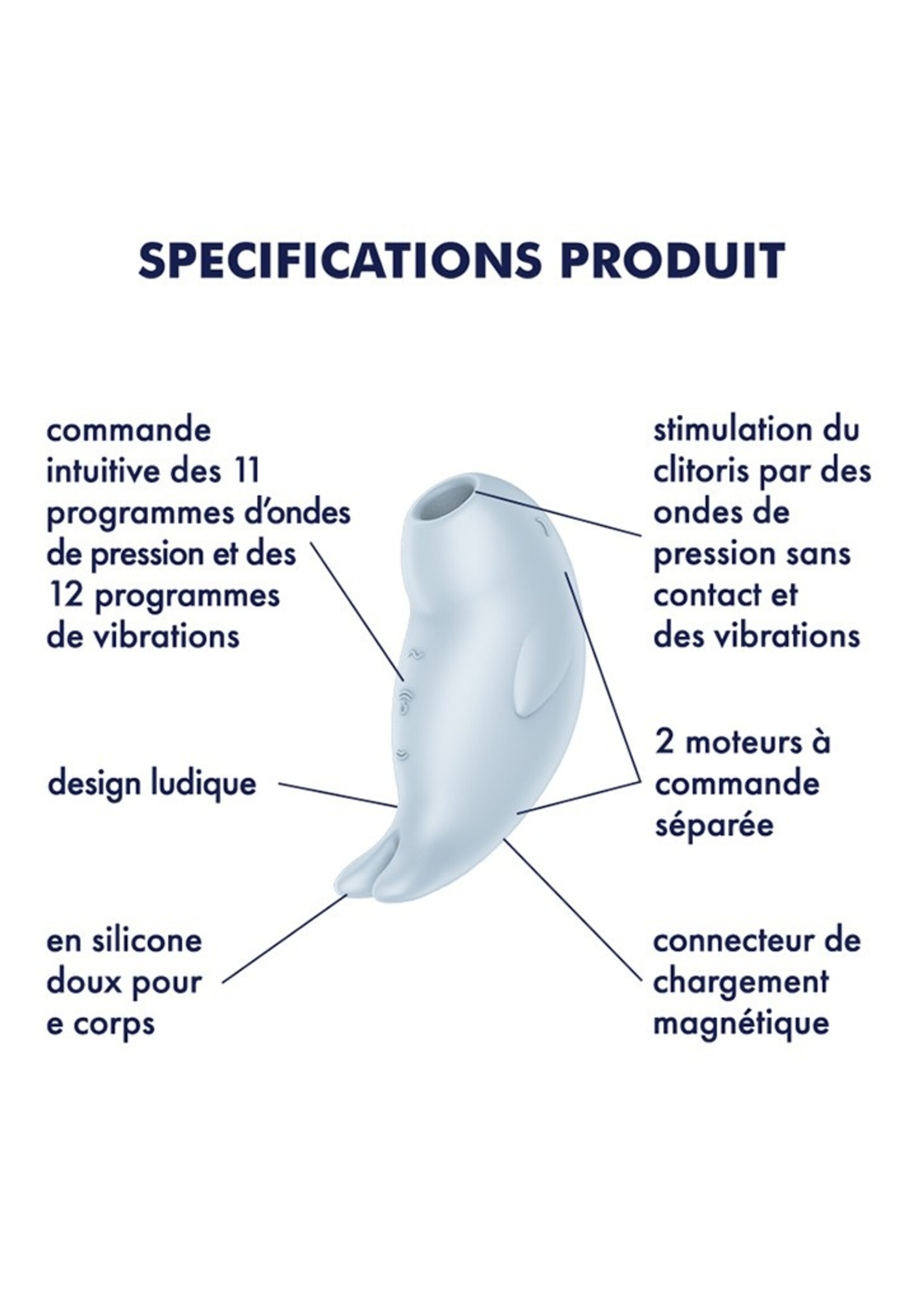 Satisfyer Seal You Soon – G-spot vibrator met luchtpuls en vibratie