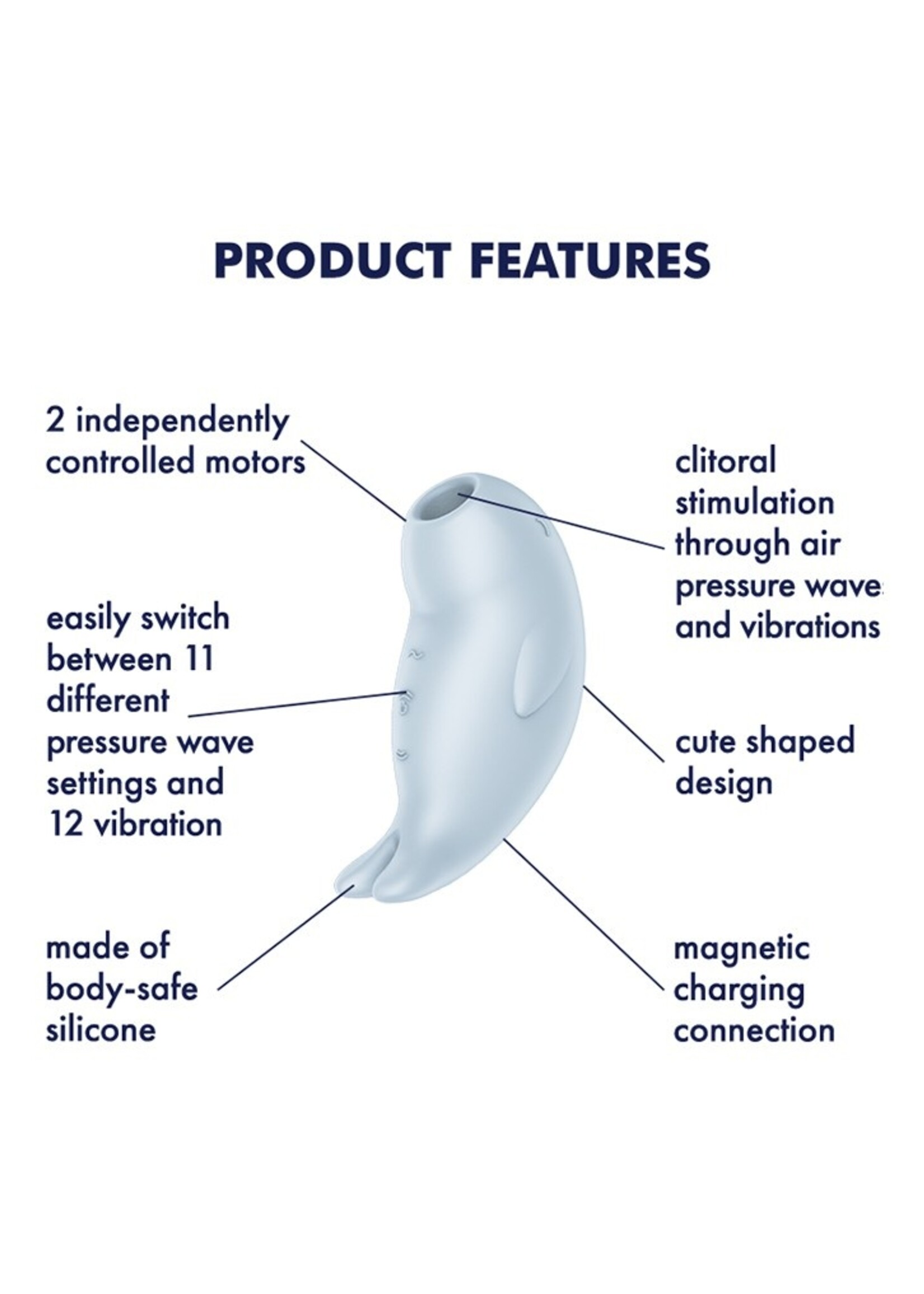 Satisfyer Seal You Soon – G-spot vibrator met luchtpuls en vibratie
