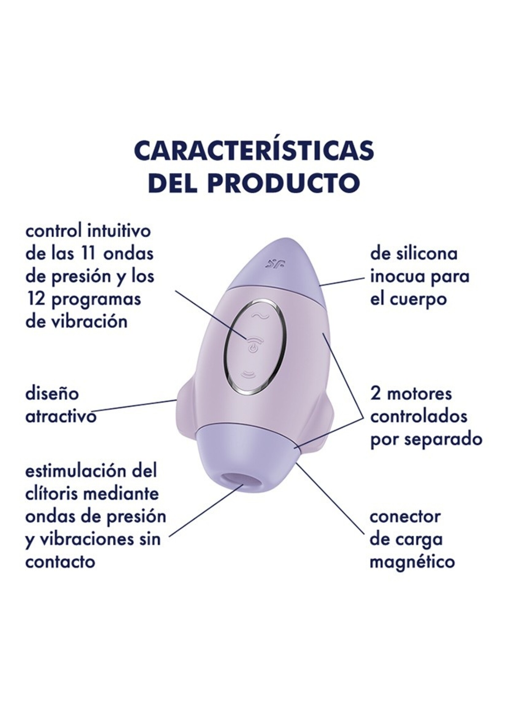 Satisfyer Mission Control – G-spot vibrator + clitorisstimulatie