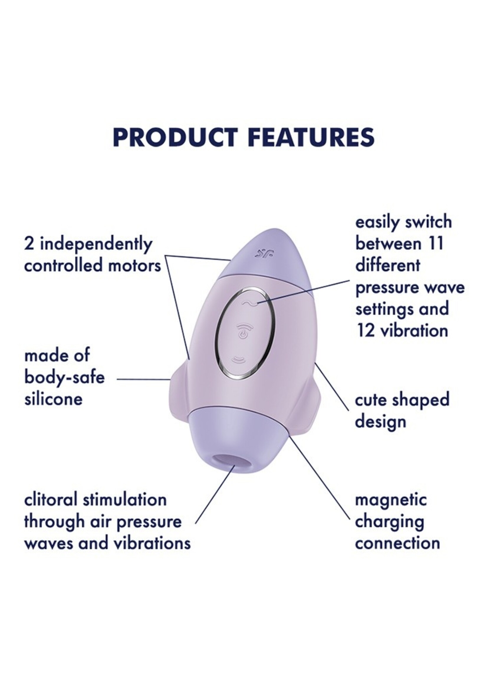 Satisfyer Mission Control – G-spot vibrator + clitorisstimulatie