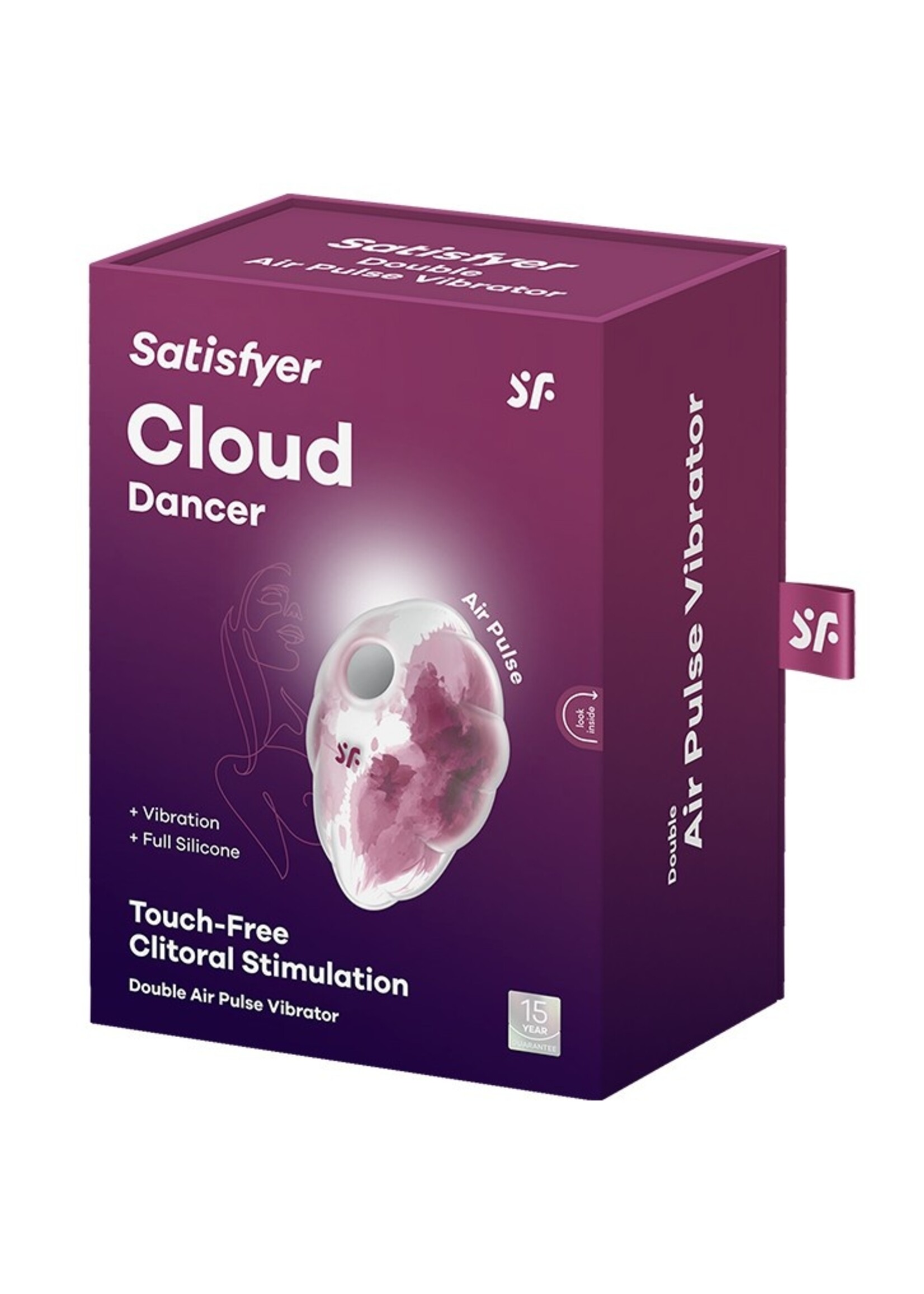 Satisfyer Cloud Dancer – G-spot vibrator met luchtpuls en vibratie