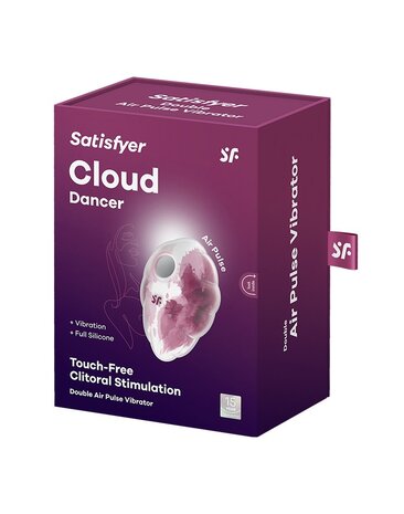 Satisfyer Cloud Dancer – G-spot vibrator met luchtpuls en vibratie Satisfyer Cloud Dancer – G-spot vibrator met luchtpuls en vibratie