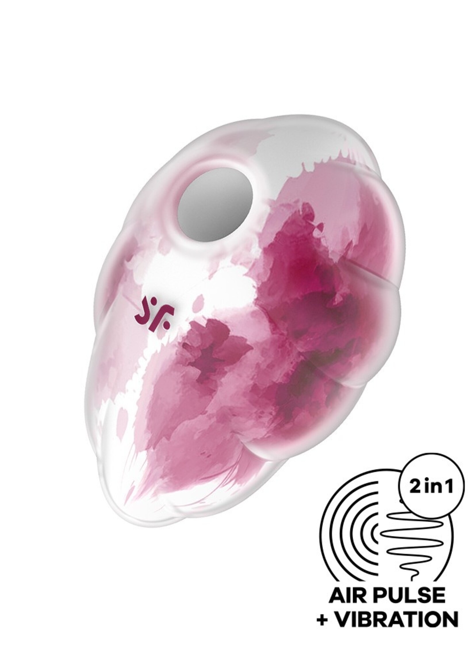 Satisfyer Cloud Dancer – G-spot vibrator met luchtpuls en vibratie