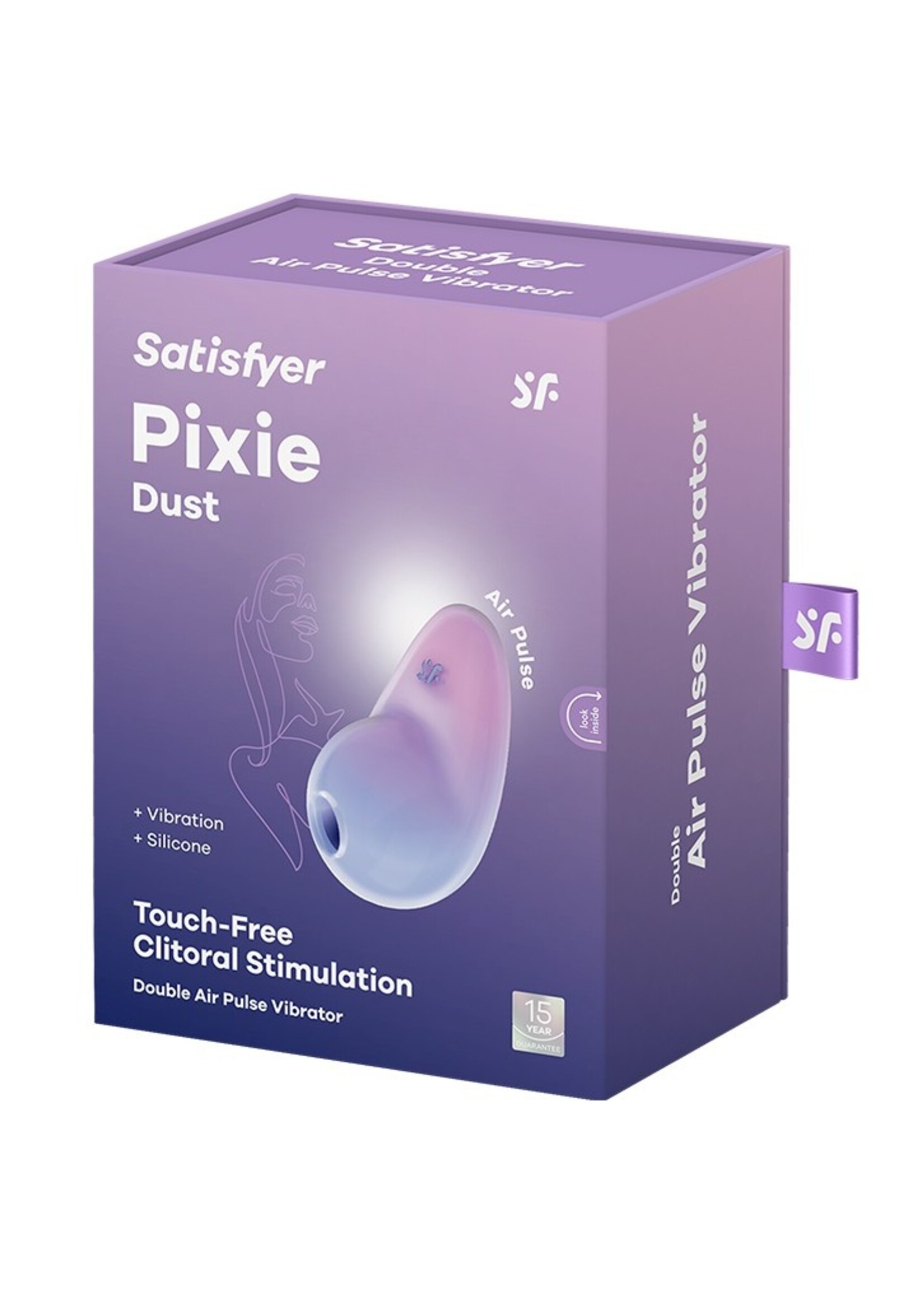 Satisfyer Pixie Dust – luchtpuls en vibratie