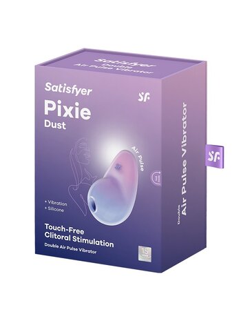 Satisfyer Satisfyer Pixie Dust - Air Pulse Vibrator with 11 Pressure Waves & 12 Vibrations