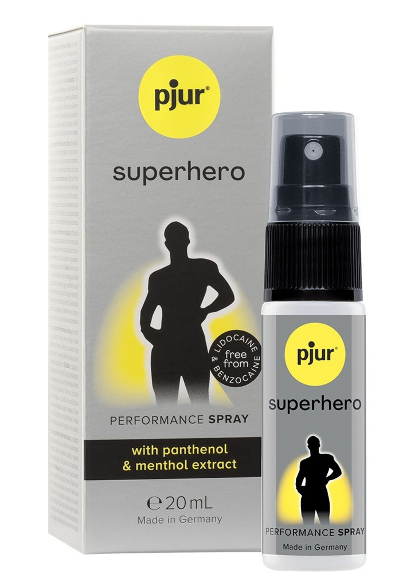 Pjur Superhelden Prestatiespray - 20 ml