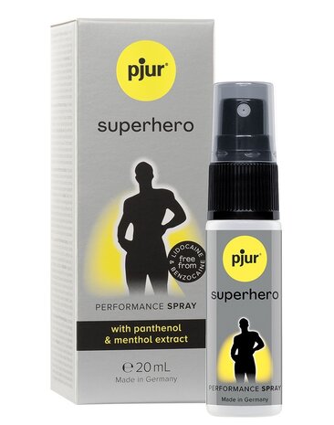 Pjur Superhelden Prestatiespray - 20 ml Pjur Superhelden Prestatiespray - 20 ml