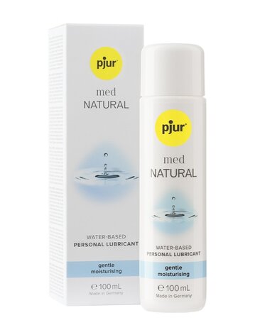 pjur pjur - Med Natural Glide - Lubrifiant à base d'eau - 100 ml pjur pjur - Med Natural Glide - Lubrifiant à base d'eau - 100 ml