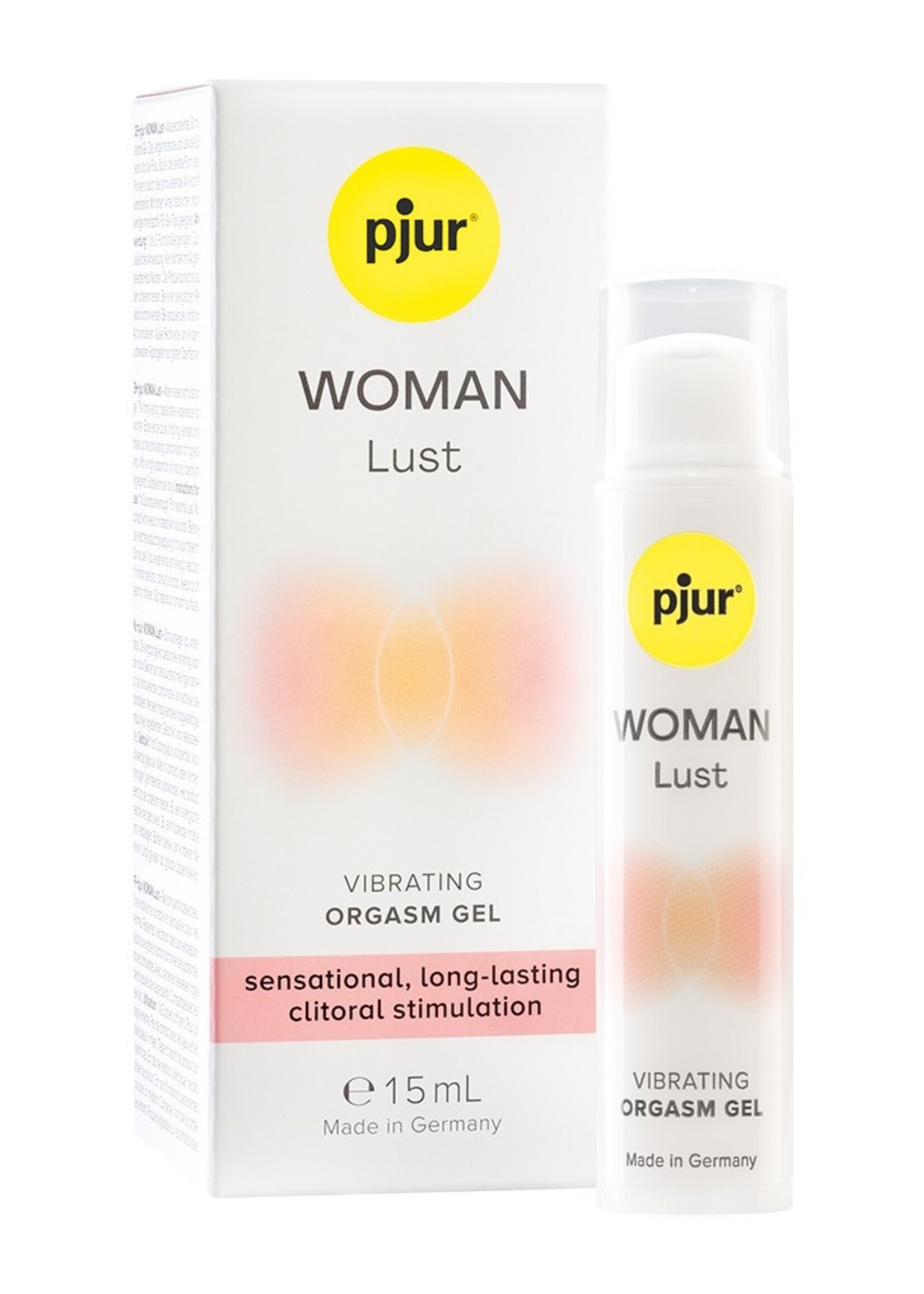Pjur WOMAN Lust - Vibrerende orgasme gel - 15 ml