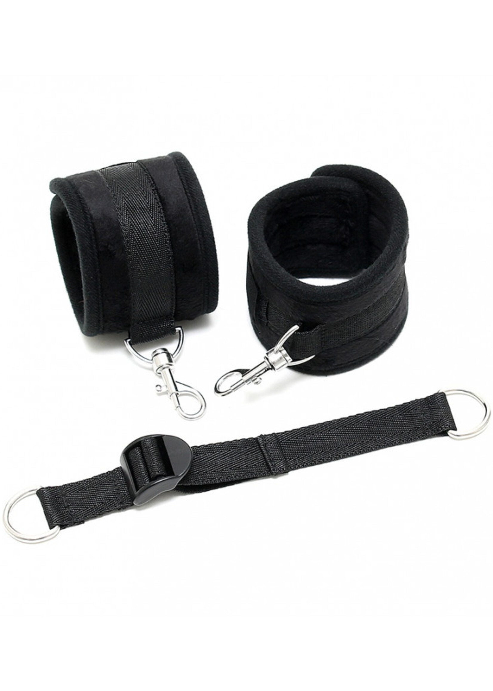 Rimba Bondage Play Zachte bondage enkelboeien met spreidband | Verstelbaar