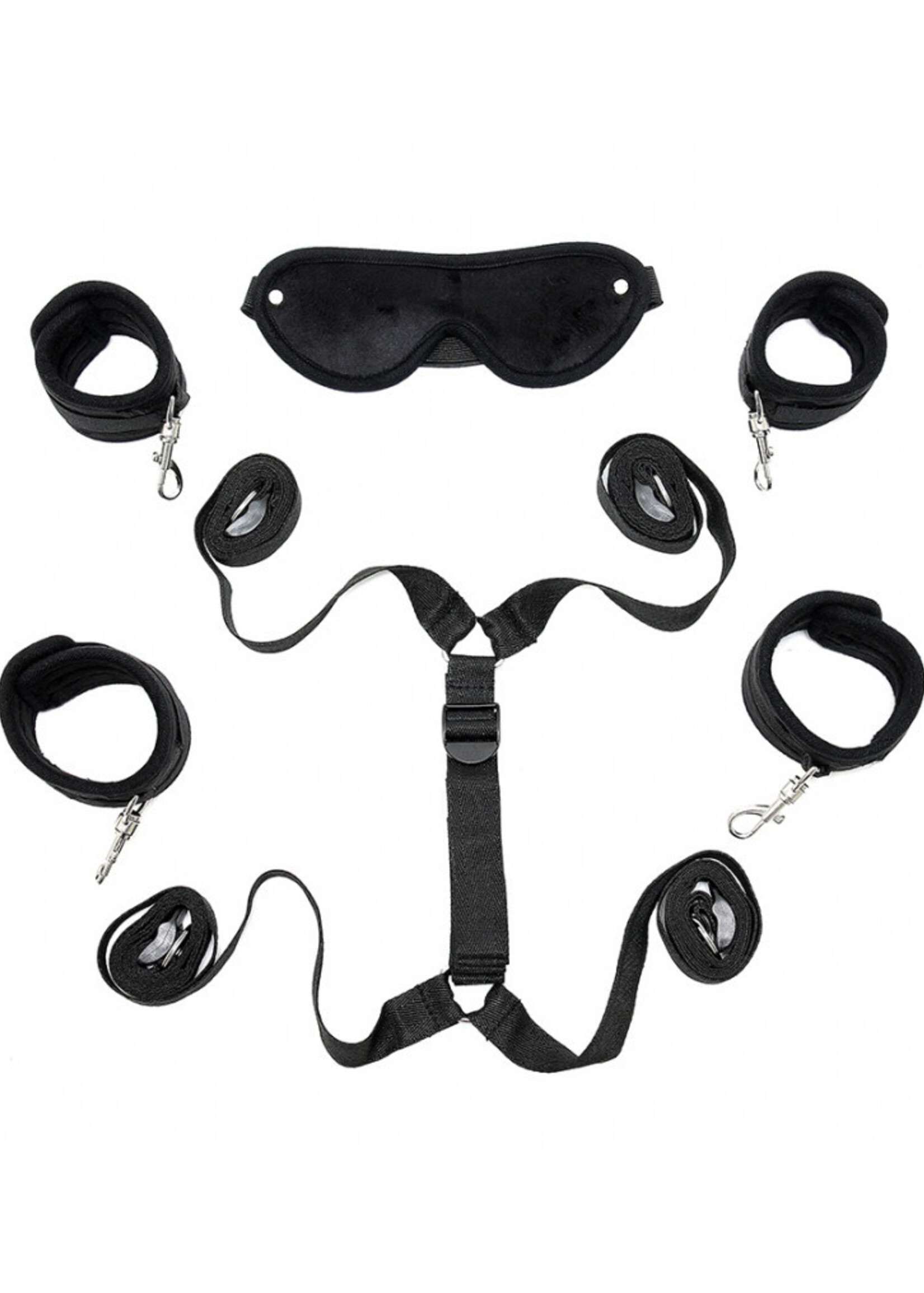 Rimba Bondage Play Soft Bondage Set – Ensemble de bondage sous le lit