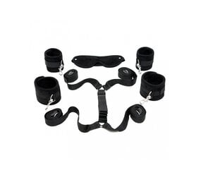 Rimba Bondage Play Soft Bondage Onder het bed of matras soft bondage boeien set