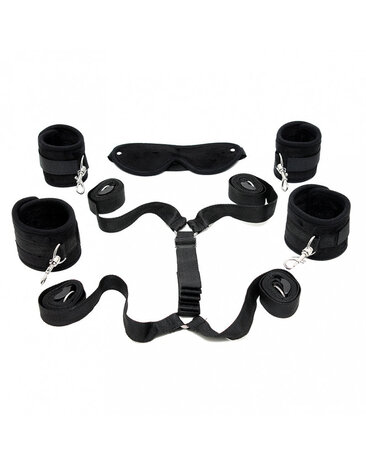 Rimba Bondage Play Soft Bondage Set – Unter-dem-Bett Fesselset