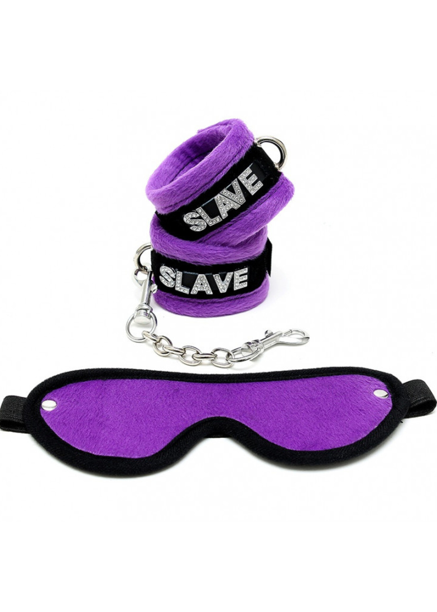Rimba Bondage Play Zachte bondage set – SLAVE (3-delig) | Verleidelijk & Stijlvol
