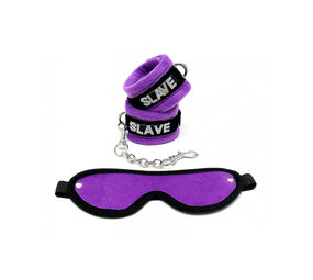 Rimba Bondage Play Set de bondage soft SLAVE - 3 pièces Rimba Bondage Play Set de bondage soft SLAVE - 3 pièces