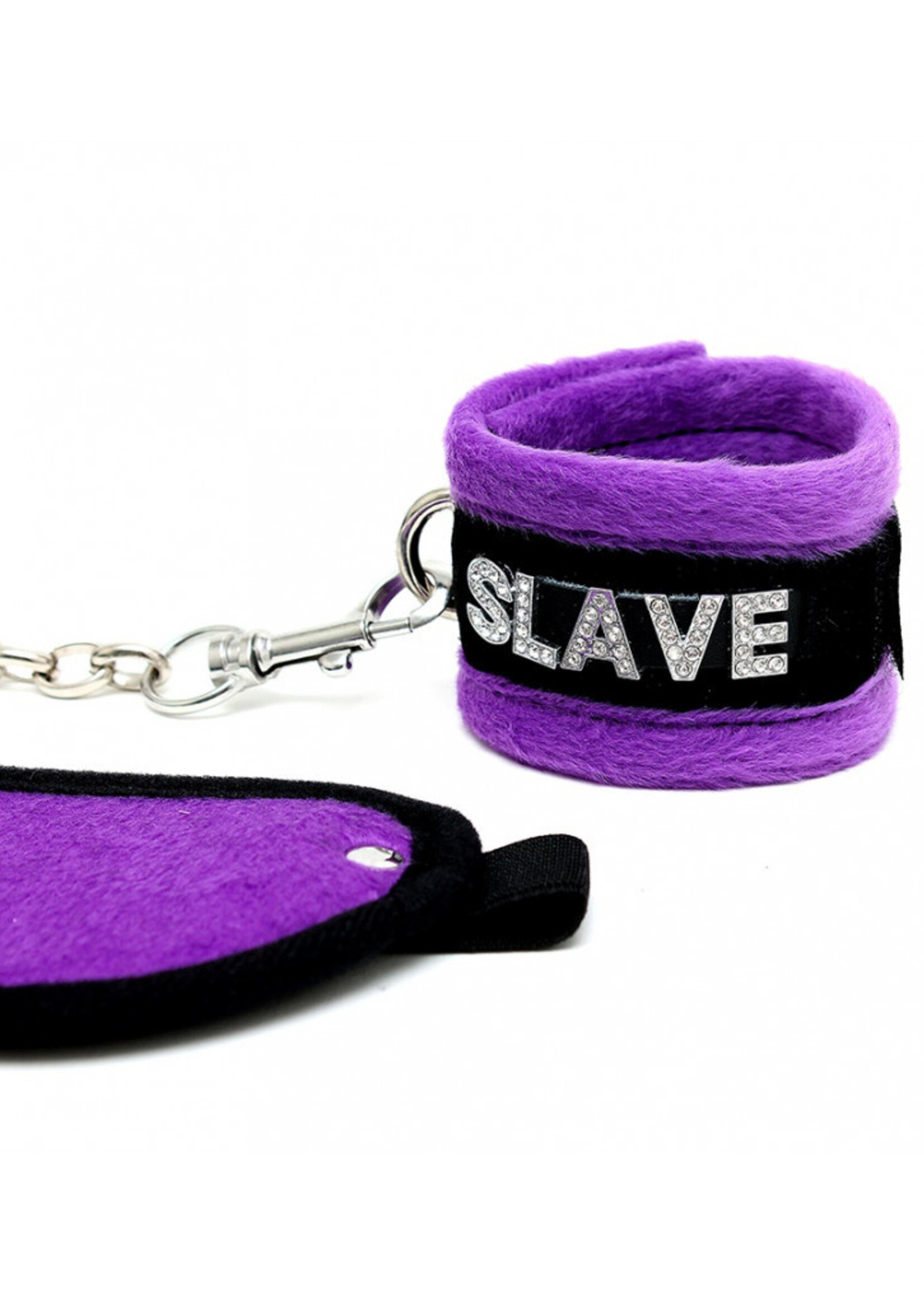 Rimba Bondage Play Zachte bondage set – SLAVE (3-delig) | Verleidelijk & Stijlvol