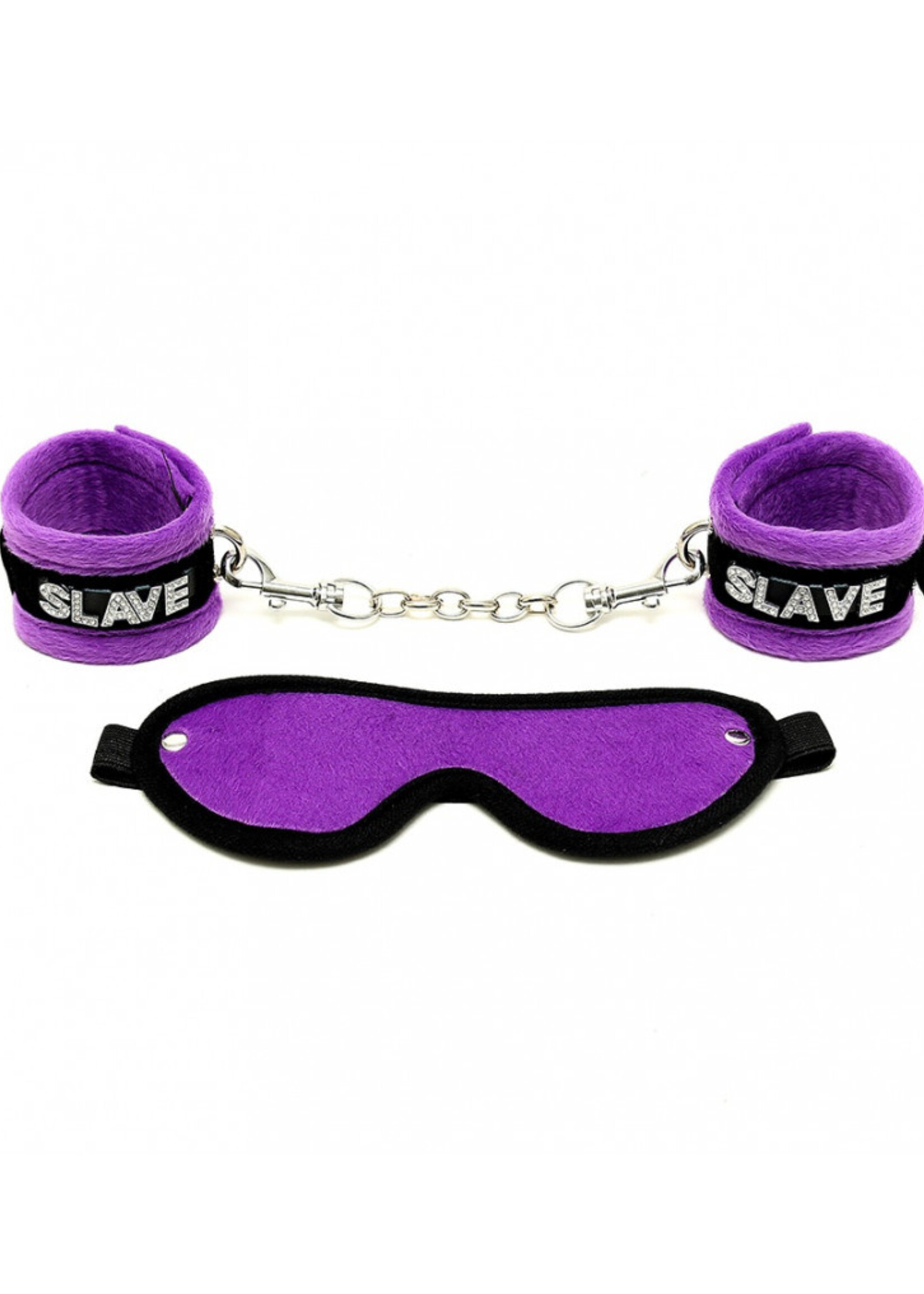 Rimba Bondage Play Zachte bondage set – SLAVE (3-delig) | Verleidelijk & Stijlvol