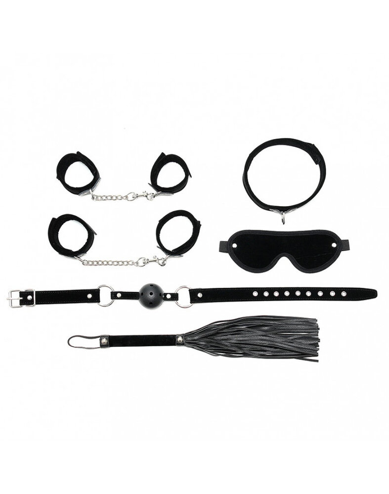 Rimba Bondage Play Set débutant soft bondage avec sangle Velcro (6 pièces) Rimba Bondage Play Set débutant soft bondage avec sangle Velcro (6 pièces)