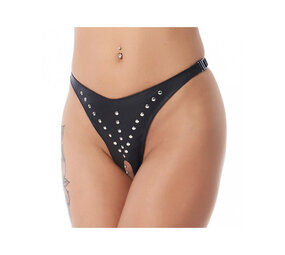 Rimba Bondage Play Slipjes met open kruis