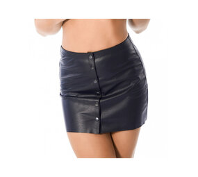 Rimba Bondage Play Mini-rokje met drukknopen aan de voorzijde