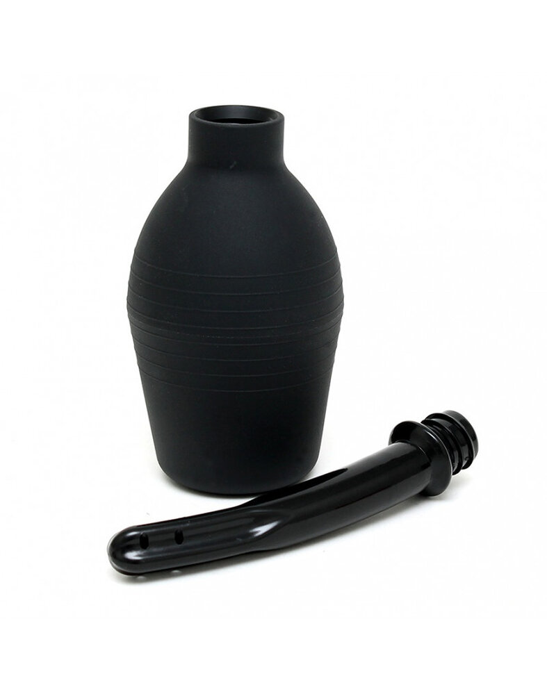 Rimba Bondage Play Intieme douche – 350 ml | Rode ballondouche met 2 opzetstukken