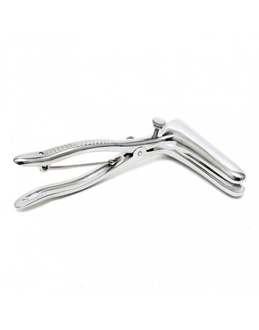 Rimba Bondage Play Rimba Anal Speculum - Chrome Plated BDSM Medical Toy