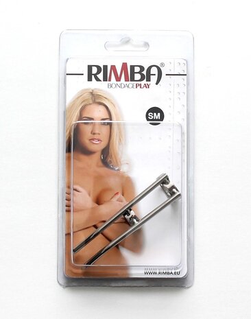 Rimba Bondage Play Attache griffe Rimba Catnail | Métal chromé en argent