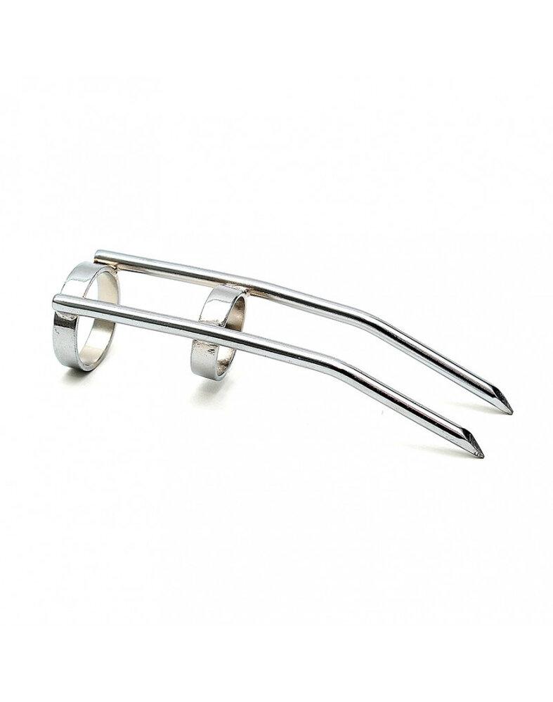 Rimba Bondage Play Attache griffe Rimba Catnail | Métal chromé en argent Rimba Bondage Play Attache griffe Rimba Catnail | Métal chromé en argent