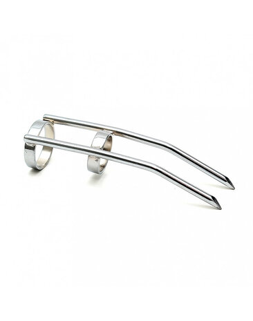 Rimba Bondage Play Rimba Catnail claw attachment | Chrome-plated metal in silver Rimba Bondage Play Rimba Catnail claw attachment | Chrome-plated metal in silver