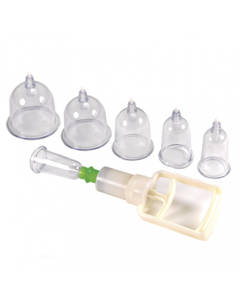 Rimba Bondage Play Rimba Cupping Set – 6-Piece Transparent Set | Für sinnliche Reize
