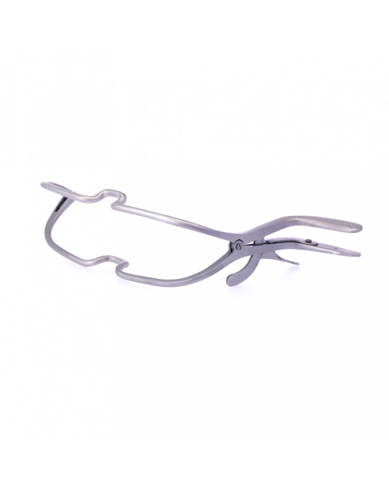 Rimba Bondage Play Mundklammer aus Chirurgischem Stahl – Silber | BDSM-Accessoire