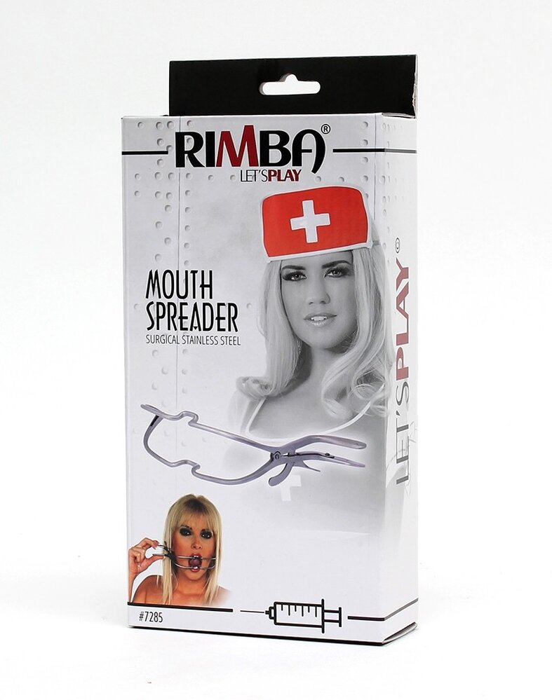 Rimba Bondage Play Mundklammer aus Chirurgischem Stahl – Silber | BDSM-Accessoire