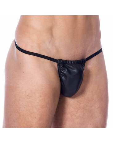 Rimba Bondage Play G-string pour hommes Rimba en cuir nappa | Taille unique et élastique Rimba Bondage Play G-string pour hommes Rimba en cuir nappa | Taille unique et élastique