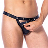 Rimba Bondage Play Leder Jock Strap – Abnehmbares Vorderteil | Verstellbar & Sinnlich