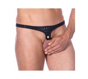 Rimba Bondage Play Tailleband met verwisselbare cockring van 50 mm