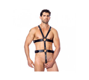 Rimba Bondage Play Lichaamsharnassen met penisring