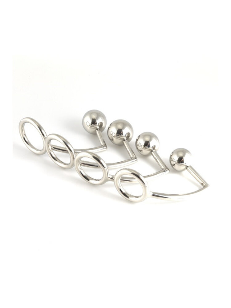 Rimba Bondage Play Penisring met anaal slot – 2-in-1, gemaakt van staal | 4 maten Rimba Bondage Play Penisring met anaal slot – 2-in-1, gemaakt van staal | 4 maten