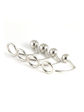 Rimba Bondage Play Penisring met anaal slot – 2-in-1, gemaakt van staal | 4 maten Rimba Bondage Play Penisring met anaal slot – 2-in-1, gemaakt van staal | 4 maten