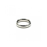 Rimba Bondage Play Donut Cockring RVS. 1.5 cm. breed
